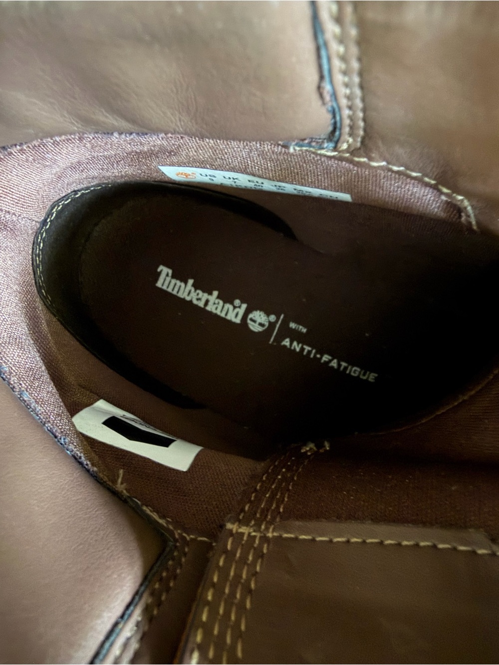 Timberland Women's Tan Nubuck Lace-Up Wedge Boots - Picture 6 of 8